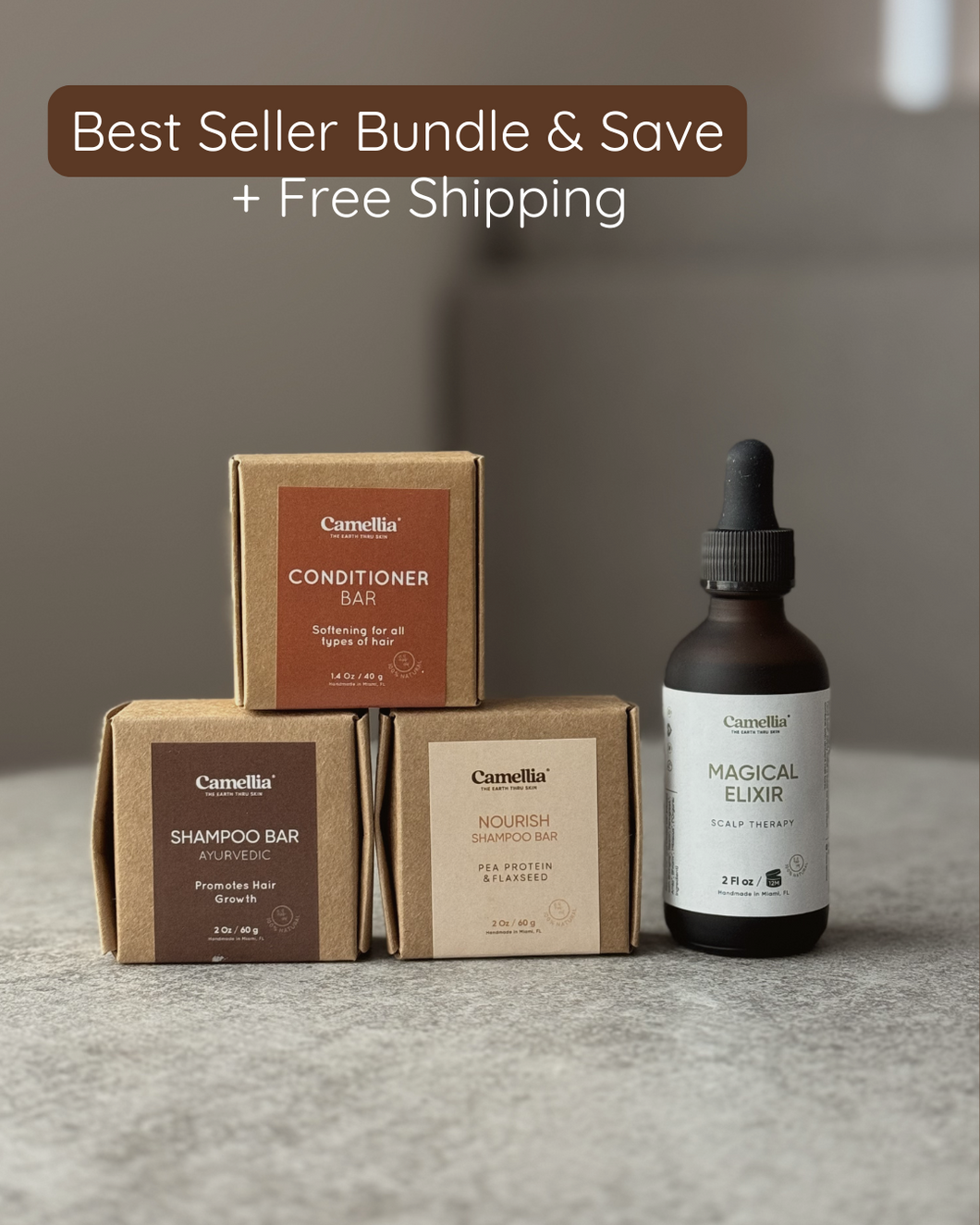 .✨ Grow & Shine Bundle / Natural Hair Growth and Nutrition Treatment